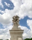 One of the columns at the Il Vittoriano Monument